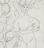 Louise Bourgeois. Mother and Child, state II of II, variant. 2007