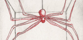Louise Bourgeois. Spider, plate 11 of 11, from the illustrated book, He Disappeared into Complete Silence, second edition. 2001