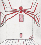 Louise Bourgeois. Spider, plate 11 of 11, from the illustrated book, He Disappeared into Complete Silence, second edition. 2001
