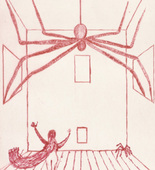 Louise Bourgeois. Spider, plate 11 of 11, from the illustrated book, He Disappeared into Complete Silence, second edition. 2001