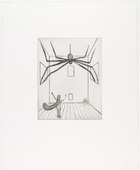 Louise Bourgeois. Spider, plate 11 of 11, from the illustrated book, He Disappeared into Complete Silence, second edition. 2001