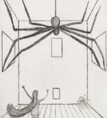 Louise Bourgeois. Spider, plate 11 of 11, from the illustrated book, He Disappeared into Complete Silence, second edition. 2001