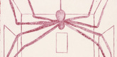 Louise Bourgeois. Spider, plate 11 of 11, from the illustrated book, He Disappeared into Complete Silence, second edition. 2001-2002