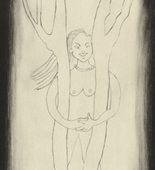 Louise Bourgeois. Embracing the Tree. 2000