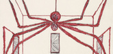 Louise Bourgeois. Spider, plate 11 of 11, from the illustrated book, He Disappeared into Complete Silence, second edition. 2001-2002