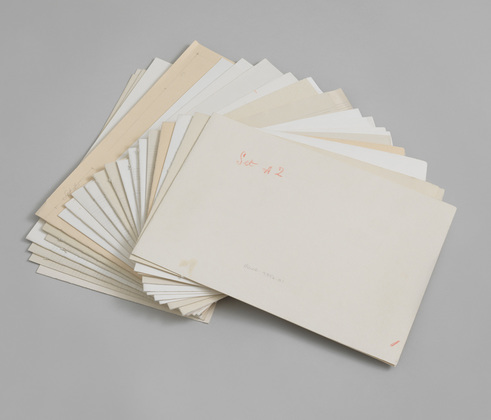Louise Bourgeois. Nothing to Remember (set 1), from the series of folio sets (1-6). 2004-2006