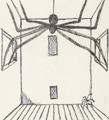 Louise Bourgeois. Spider, plate 11 of 11, from the illustrated book, He Disappeared into Complete Silence, second edition. 2001-2002