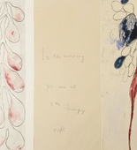Louise Bourgeois. Untitled, no. 2 of 4, from the series, Differentiate. 2009