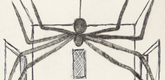 Louise Bourgeois. Spider, plate 11 of 11, from the illustrated book, He Disappeared into Complete Silence, second edition. 2001-2002
