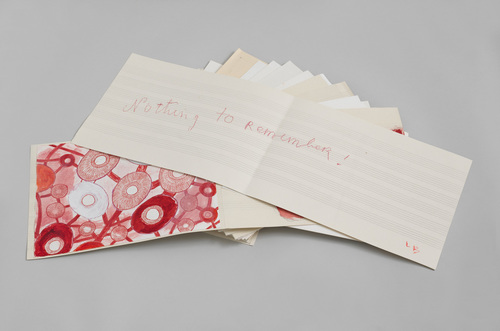 Louise Bourgeois. Nothing to Remember (set 1), from the series of folio sets (1-6). 2004-2006