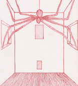 Louise Bourgeois. Spider, plate 11 of 11, from the illustrated book, He Disappeared into Complete Silence, second edition. 2001-2002