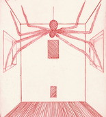 Louise Bourgeois. Spider, plate 11 of 11, from the illustrated book, He Disappeared into Complete Silence, second edition. 2001-2002