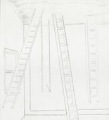 Louise Bourgeois. Plate 8 of 11, from the illustrated book, He Disappeared into Complete Silence, second edition. 1995