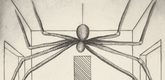 Louise Bourgeois. Spider, plate 11 of 11, from the illustrated book, He Disappeared into Complete Silence, second edition. 2001-2002
