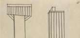 Louise Bourgeois. Plate 2 of 11, from the illustrated book, He Disappeared into Complete Silence, second edition. 1990; reprinted 1993