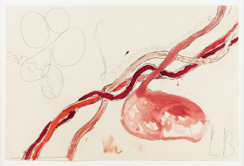 Louise Bourgeois. Untitled, no. 14 of 16, from &Agrave; l'Infini (set 2). 2008