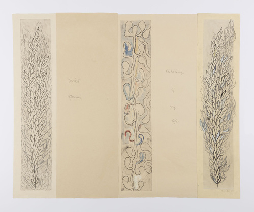 Louise Bourgeois. Untitled, no. 3 of 3, from the series, Evening of My Life. 2007