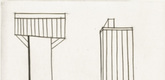 Louise Bourgeois. Plate 2 of 11, from the illustrated book, He Disappeared into Complete Silence, second edition. 1990; reprinted 1993
