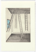 Louise Bourgeois. Plate 8 of 11, from the illustrated book, He Disappeared into Complete Silence, second edition. 1997-2003