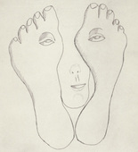 Louise Bourgeois. Untitled, plate 3 of 5, from the illustrated book, and plate 3 of 7, from the portfolio, Metamorfosis. 1996