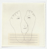 Louise Bourgeois. Untitled, plate 3 of 5, from the illustrated book, and plate 3 of 7, from the portfolio, Metamorfosis. 1996