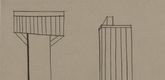 Louise Bourgeois. Plate 2 of 11, from the illustrated book, He Disappeared into Complete Silence, second edition. 1990; reprinted 1993