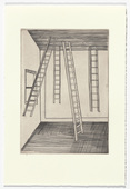 Louise Bourgeois. Plate 8 of 11, from the illustrated book, He Disappeared into Complete Silence, second edition. 1997-2003