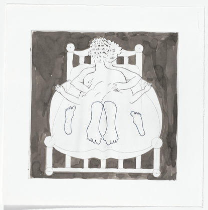 Louise Bourgeois. Untitled, plate 6 of 7, from the portfolio, Metamorfosis. 1997