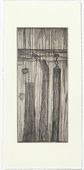 Louise Bourgeois. Plate 9 of 9, from the illustrated book, He Disappeared into Complete Silence, second edition. 1995