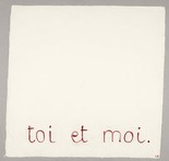 Louise Bourgeois. Toi et Moi. 1997
