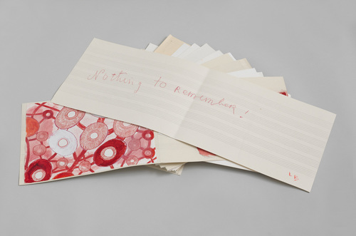 Louise Bourgeois. Nothing to Remember (set 6), from the series of folio sets (1-6). 2004-2006