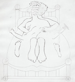 Louise Bourgeois. Untitled, plate 6 of 7, from the portfolio, Metamorfosis. 1997