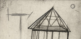 Louise Bourgeois. Plate 4 of 9, from the illustrated book, He Disappeared into Complete Silence. 1947