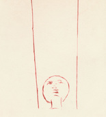 Louise Bourgeois. Untitled, plate 1 of 9, from the portfolio, The View from the Bottom of the Well. 1995