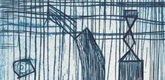 Louise Bourgeois. Plate 9 of 9, from the illustrated book, He Disappeared into Complete Silence, second edition. 1995-2003