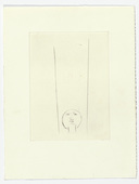Louise Bourgeois. Untitled, plate 1 of 9, from the portfolio, The View from the Bottom of the Well. 1995