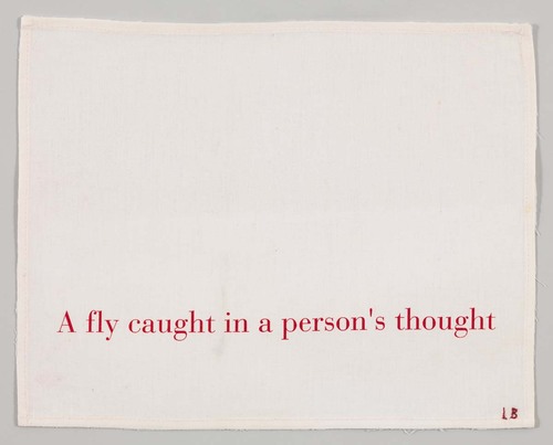Louise Bourgeois. A Fly Caught in a Person's Thought. c. 2004
