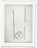 Louise Bourgeois. Untitled, plate 1 of 9, from the portfolio, The View from the Bottom of the Well. 1995