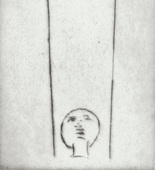 Louise Bourgeois. Untitled, plate 1 of 9, from the portfolio, The View from the Bottom of the Well. 1995