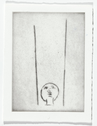 Louise Bourgeois. Untitled, plate 1 of 9, from the portfolio, The View from the Bottom of the Well. 1995