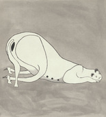Louise Bourgeois. Untitled, plate 1 of 5, from the illustrated book, and plate 1 of 7, from the portfolio, Metamorfosis. 1997