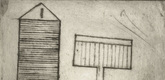 Louise Bourgeois. Plate 6 of 9, from the illustrated book, He Disappeared into Complete Silence. 1946-1947