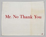 Louise Bourgeois. Mr. No Thank You II. 2002
