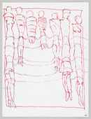 Louise Bourgeois. Seven in Bed. 1996