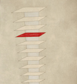 Louise Bourgeois. Untitled, no. 3 of 8, from the puritan: triptych set #4 of 12. 1990-1997