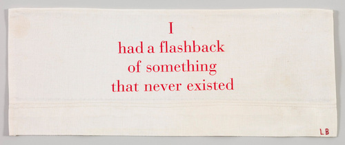 Louise Bourgeois. I Had a Flashback of Something that Never Existed. 2002