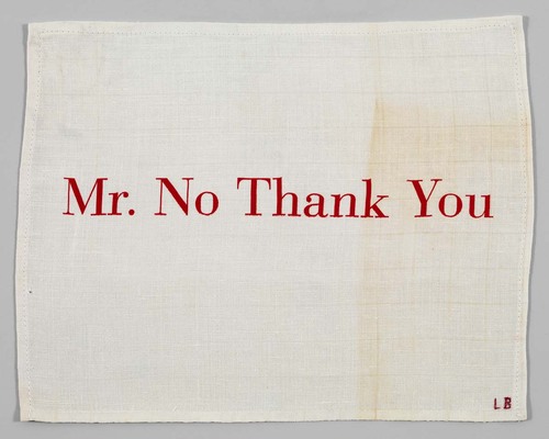 Louise Bourgeois. Mr. No Thank You II. 2002