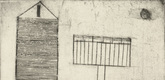 Louise Bourgeois. Plate 6 of 9, from the illustrated book, He Disappeared into Complete Silence. 1946-1947