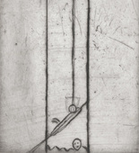 Louise Bourgeois. Untitled, plate 8 of 9, from the portfolio, The View from the Bottom of the Well. 1995