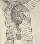 Louise Bourgeois. Untitled, plate 10 of 11, from the illustrated book, He Disappeared into Complete Silence, second edition. 1995